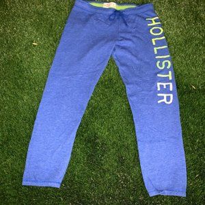 Blue Hollister Sweatpants